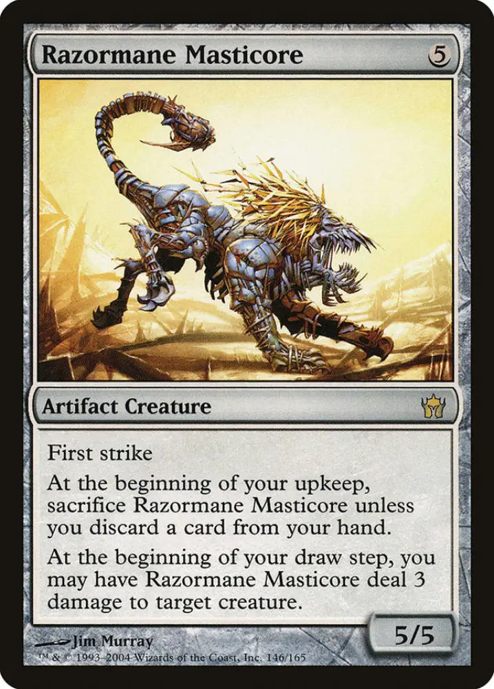 Razormane Masticore [Fifth Dawn] - MTG Single