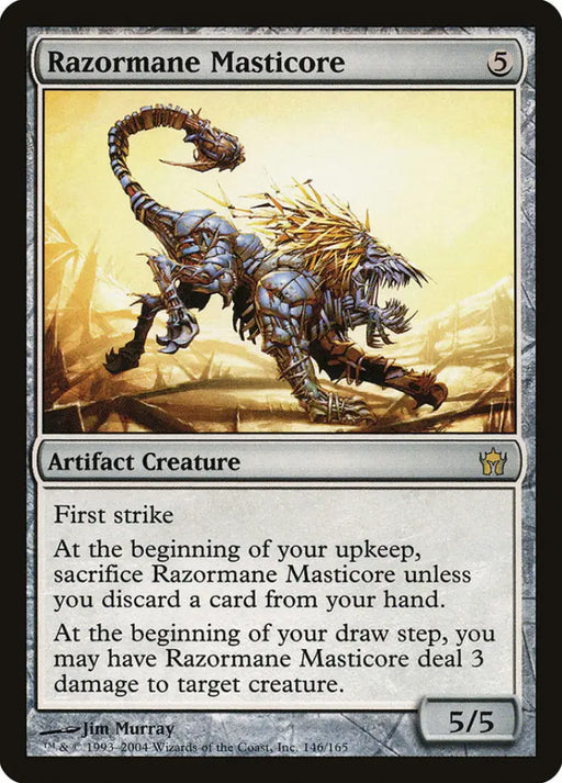 Razormane Masticore [Fifth Dawn] - MTG Single