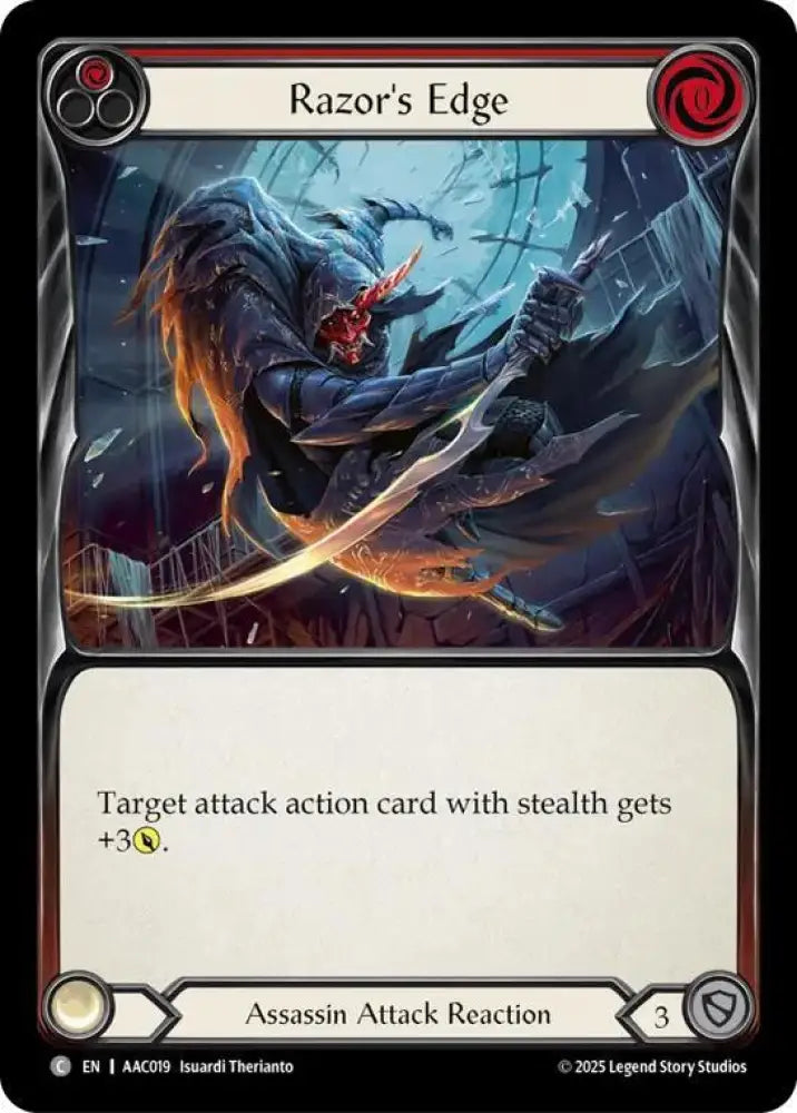 Razor's Edge (AAC019) [Armory Deck: Arakni]