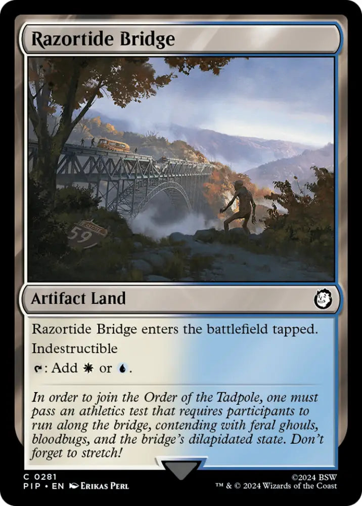 Razortide Bridge [Fallout] - MTG Single