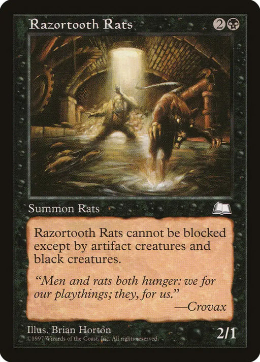 Razortooth Rats [Weatherlight] - MTG Single