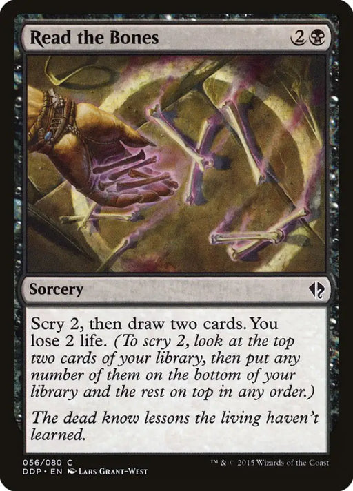 Read the Bones [Duel Decks: Zendikar vs. Eldrazi] - MTG Single