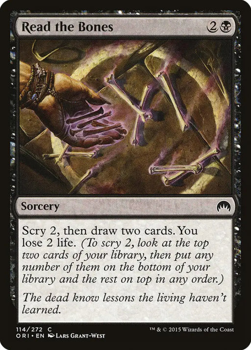 Read the Bones [Magic Origins] - MTG Single