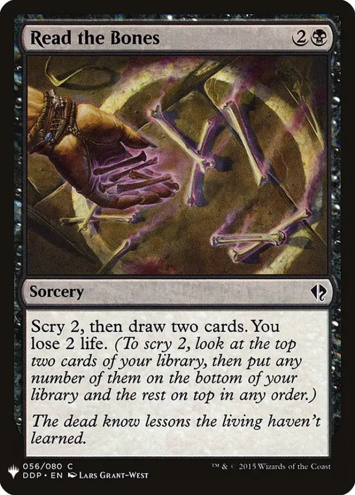 Read the Bones [Mystery Booster] - MTG Single