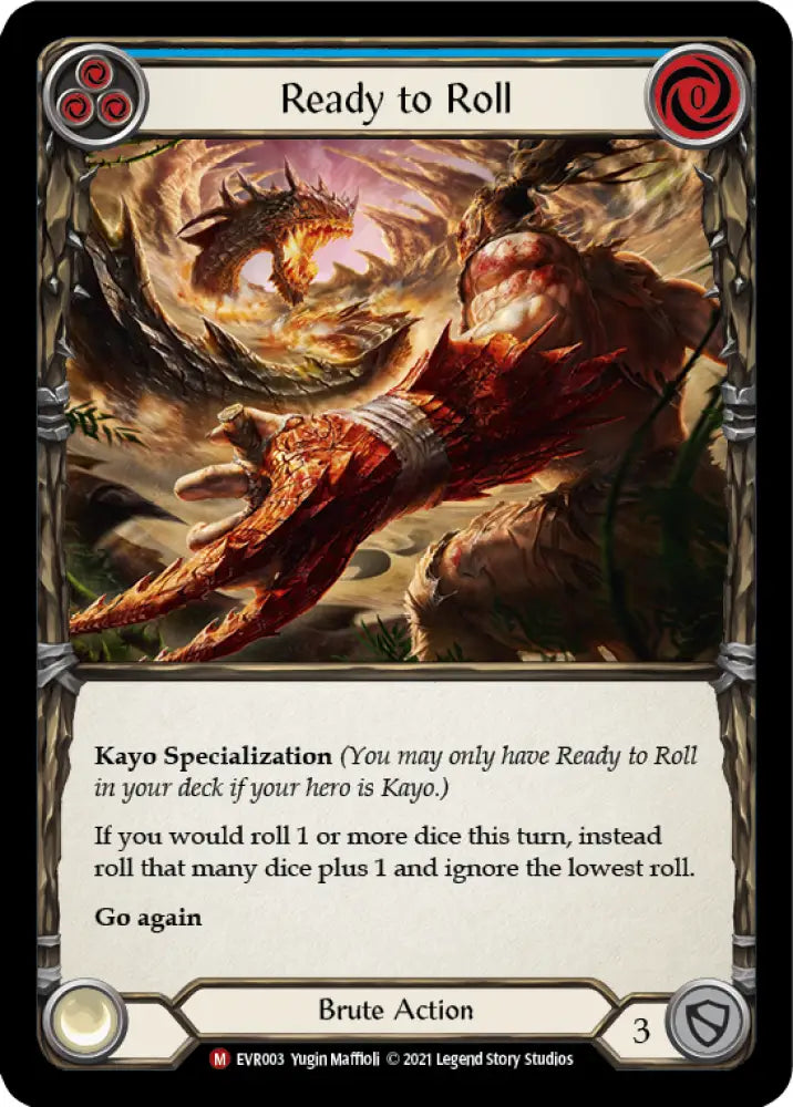 Ready to Roll [Everfest] 1st Edition Rainbow Foil - Flesh And Blood Single