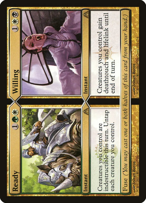 Ready // Willing [Dragon’s Maze] - MTG Single