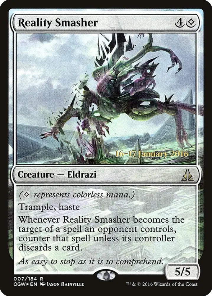 Reality Smasher [Oath of the Gatewatch Prerelease Promos] - MTG Single