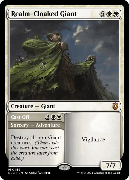 Realm-Cloaked Giant [Bloomburrow Commander] - MTG Single
