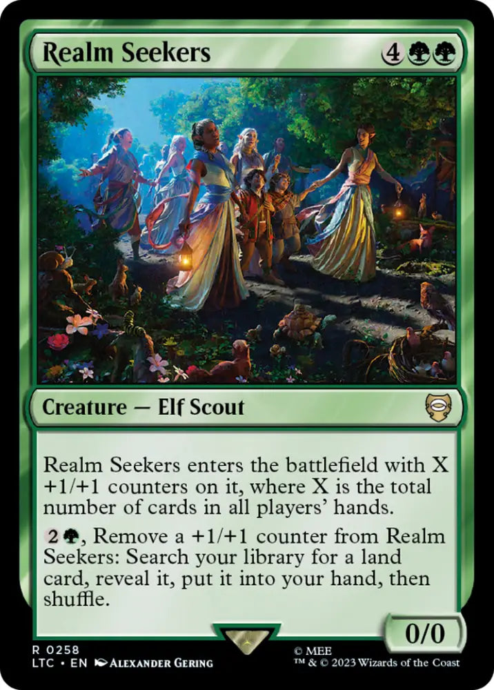 Realm Seekers [The Lord of the Rings: Tales of Middle-Earth Commander] - MTG Single