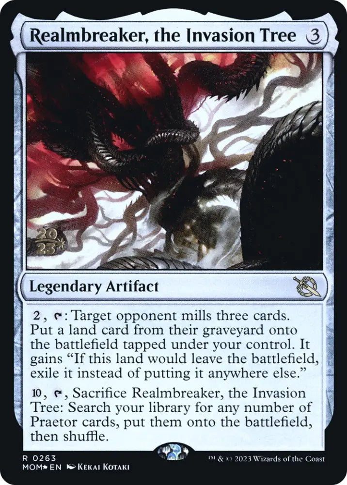 Realmbreaker the Invasion Tree [March of the Machine Prerelease Promos] - MTG Single