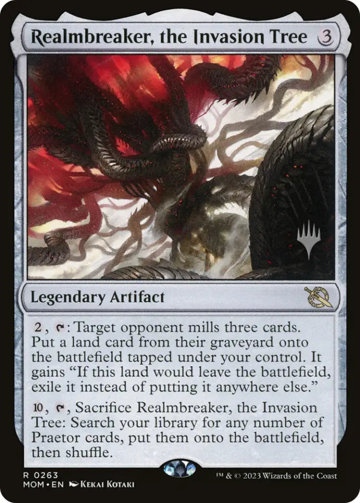 Realmbreaker the Invasion Tree (Promo Pack) [March of the Machine Promos] - MTG Single