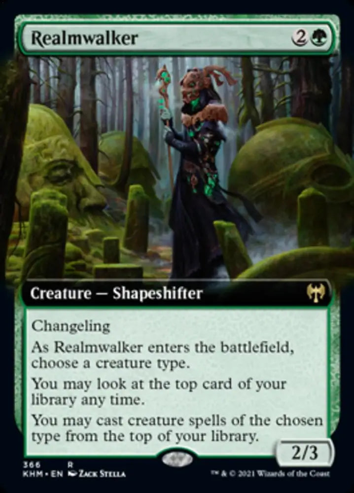 Realmwalker (Extended Art) [Kaldheim] - MTG Single