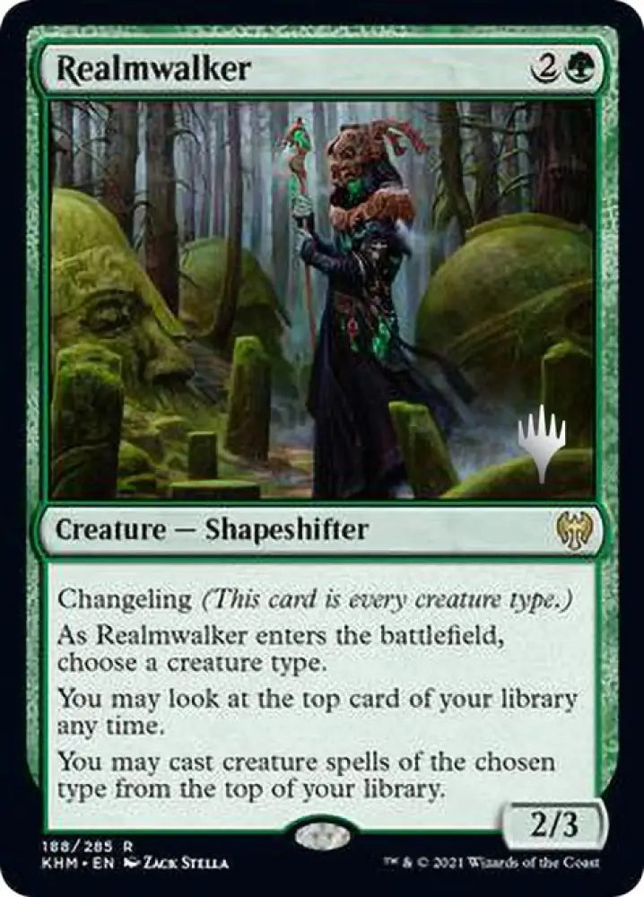 Realmwalker (Promo Pack) [Kaldheim Promos] - MTG Single