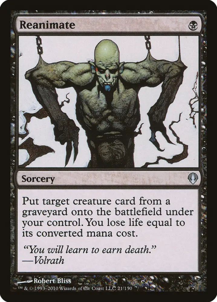 Reanimate [Archenemy] - MTG Single