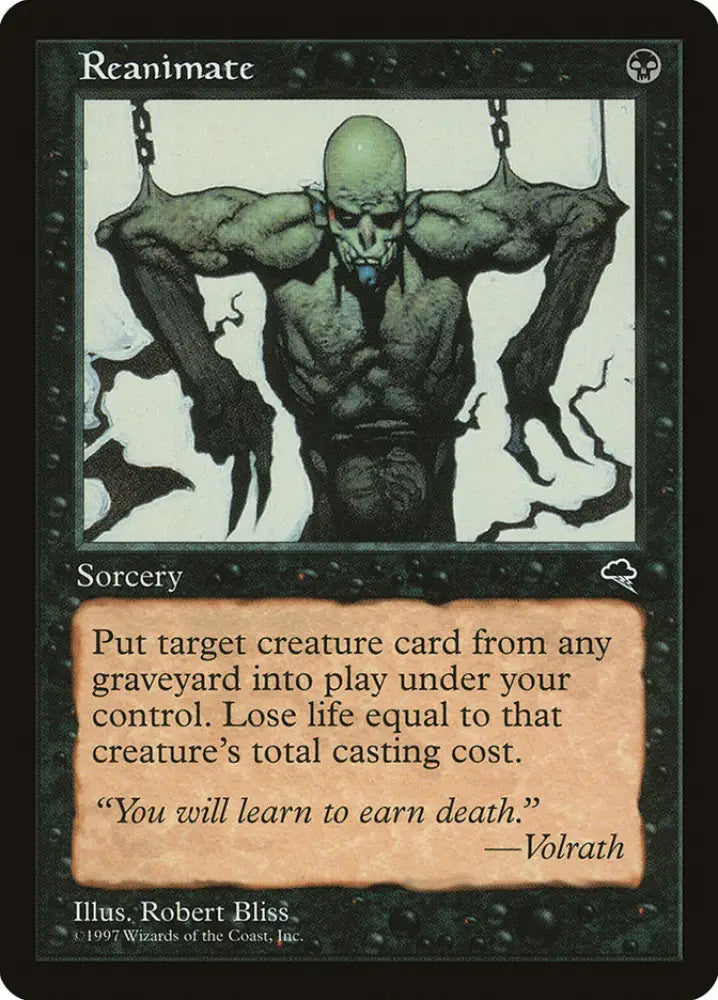 Reanimate [Tempest] - MTG Single