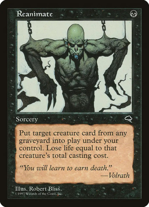 Reanimate [Tempest] - MTG Single