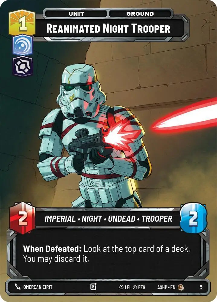 Reanimated Night Trooper (5) [Ashes of the Empire - Weekly Play Promos]