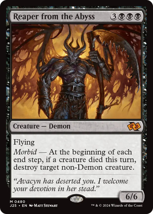 Reaper from the Abyss [Foundations Jumpstart] - MTG Single
