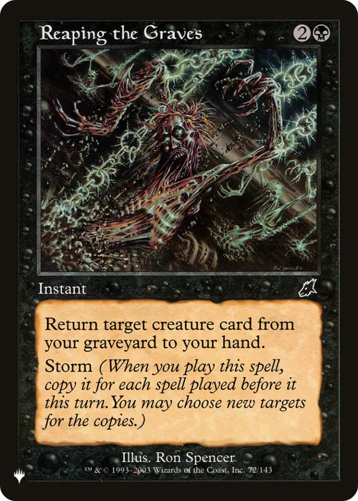 Reaping the Graves [The List] - MTG Single
