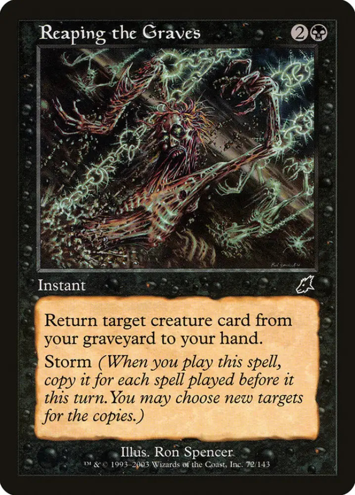 Reaping the Graves [Scourge] - MTG Single