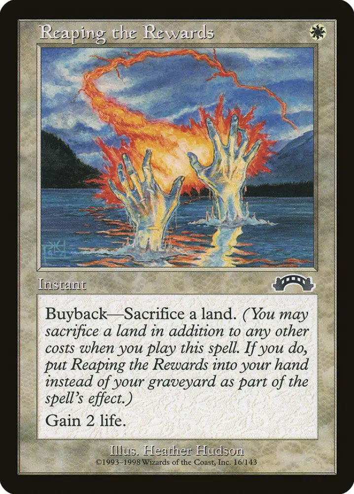 Reaping the Rewards [Exodus] - MTG Single