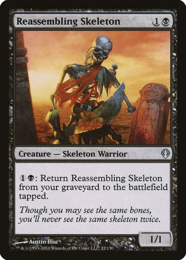 Reassembling Skeleton [Archenemy] - MTG Single