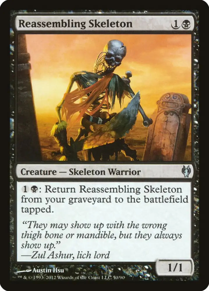 Reassembling Skeleton [Duel Decks: Izzet vs. Golgari] - MTG Single
