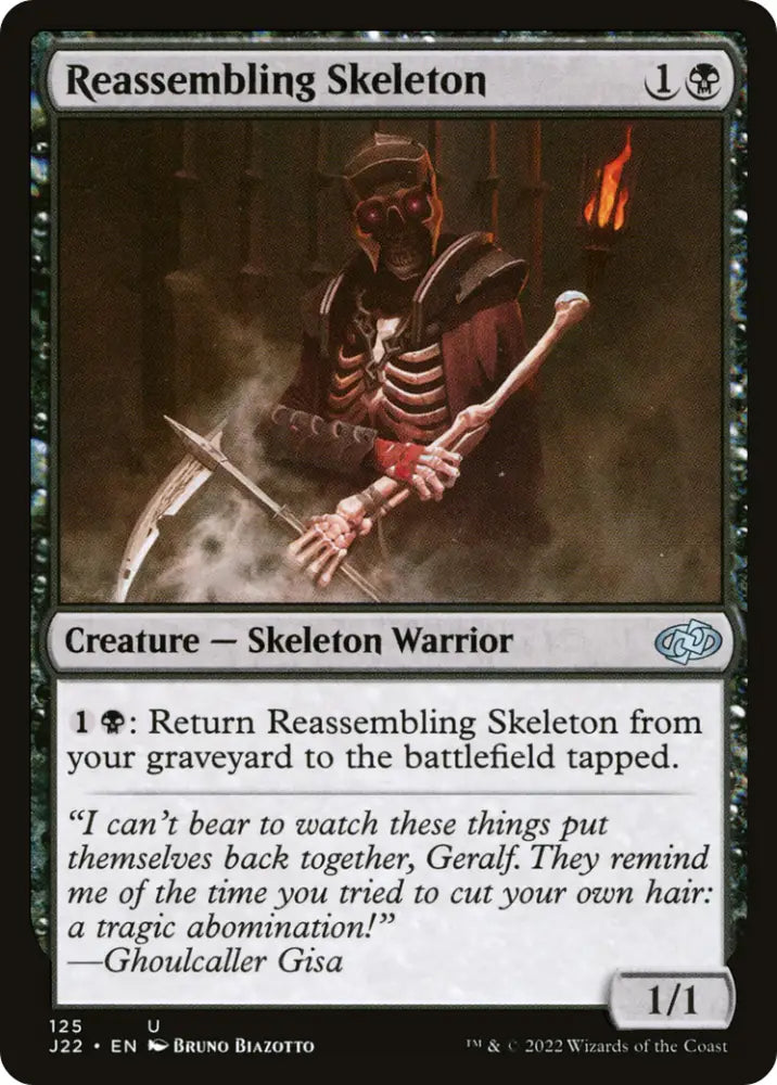Reassembling Skeleton [Jumpstart 2022] - MTG Single
