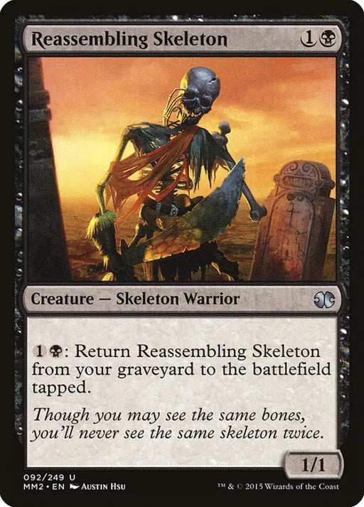 Reassembling Skeleton [Modern Masters 2015] - MTG Single