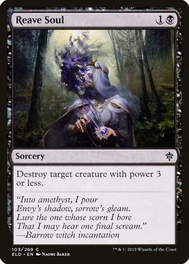 Reave Soul [Throne of Eldraine] - MTG Single