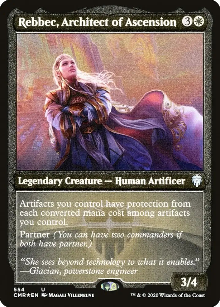 Rebbec Architect of Ascension (Etched) [Commander Legends] - MTG Single