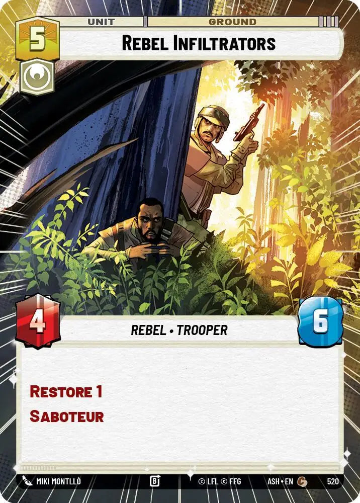 Rebel Infiltrators (Hyperspace) (520) [Ashes of the Empire]