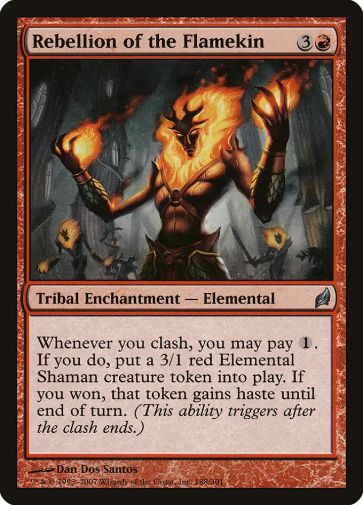 Rebellion of the Flamekin [Lorwyn] - MTG Single