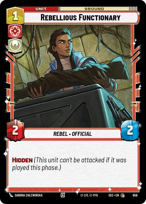 Rebellious Functionary (Foil) (656) [Secrets of Power]