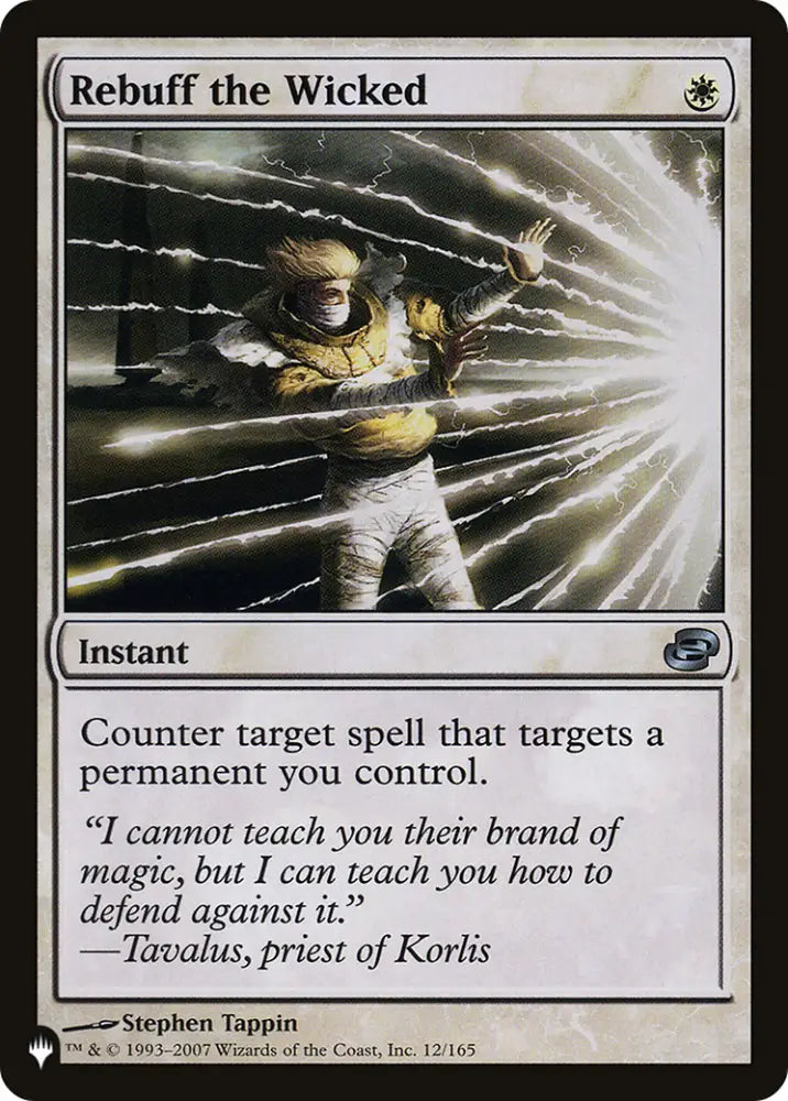Rebuff the Wicked [The List] - MTG Single