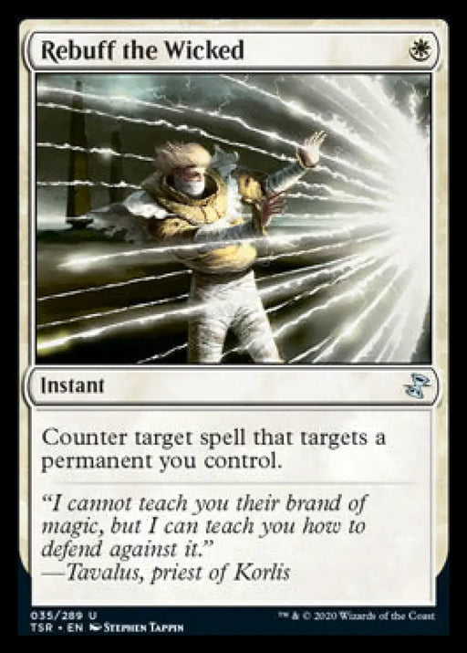 Rebuff the Wicked [Time Spiral Remastered] - MTG Single