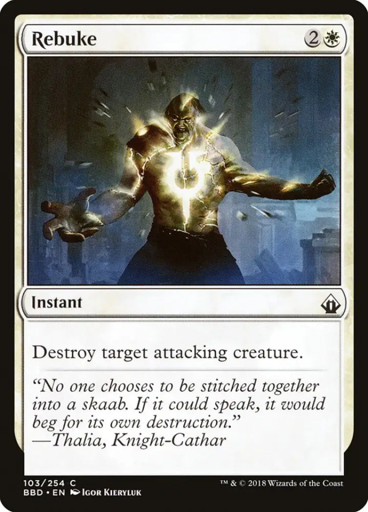 Rebuke [Battlebond] - MTG Single