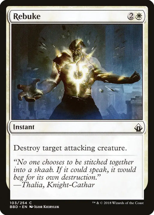 Rebuke [Battlebond] - MTG Single