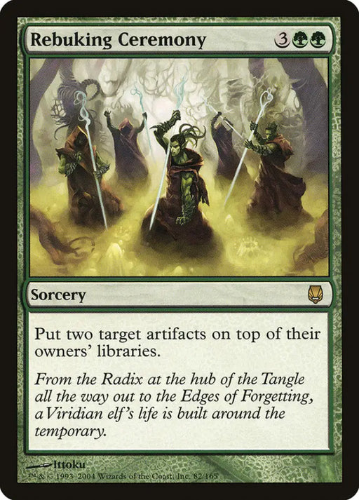 Rebuking Ceremony [Darksteel] - MTG Single