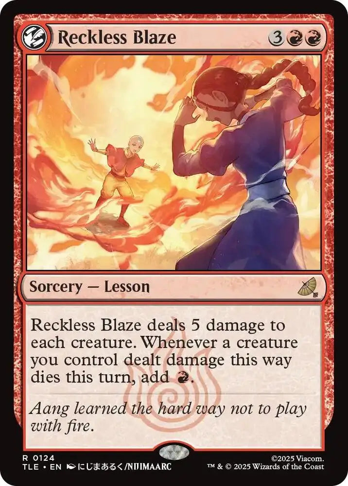 Reckless Blaze (124) [Avatar: The Last Airbender: Eternal-Legal]