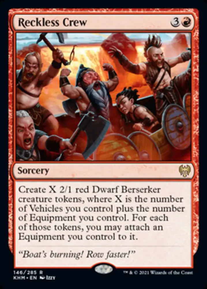 Reckless Crew [Kaldheim] - MTG Single