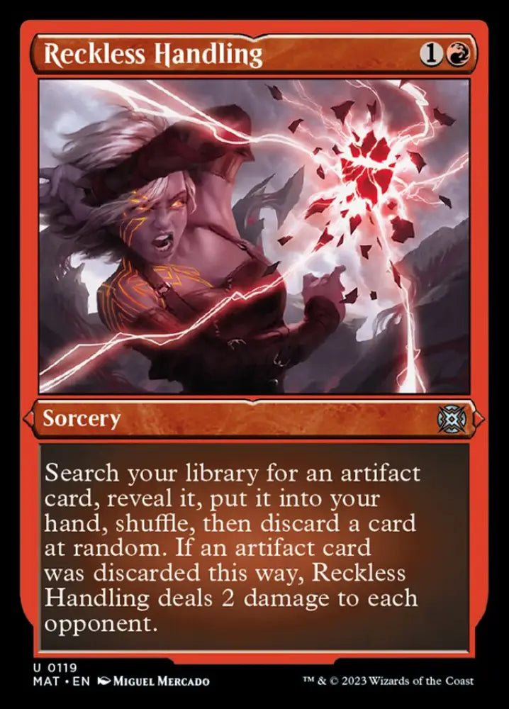 Reckless Handling (Foil Etched) [March of the Machine: The Aftermath] - MTG Single