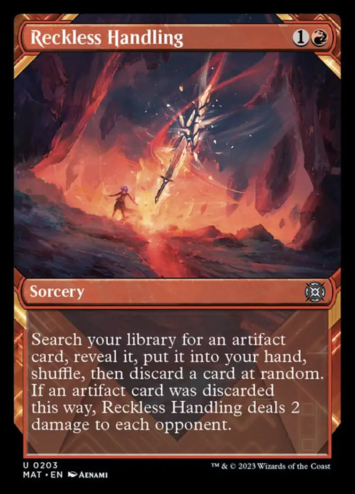 Reckless Handling (Showcase Halo Foil) [March of the Machine: The Aftermath] - MTG Single