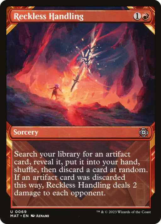 Reckless Handling (Showcase) [March of the Machine: The Aftermath] - MTG Single