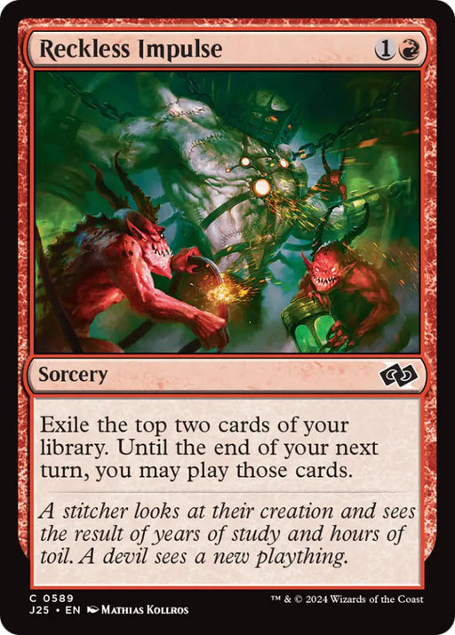 Reckless Impulse [Foundations Jumpstart] - MTG Single