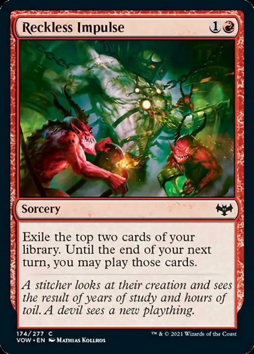 Reckless Impulse [Innistrad: Crimson Vow] - MTG Single