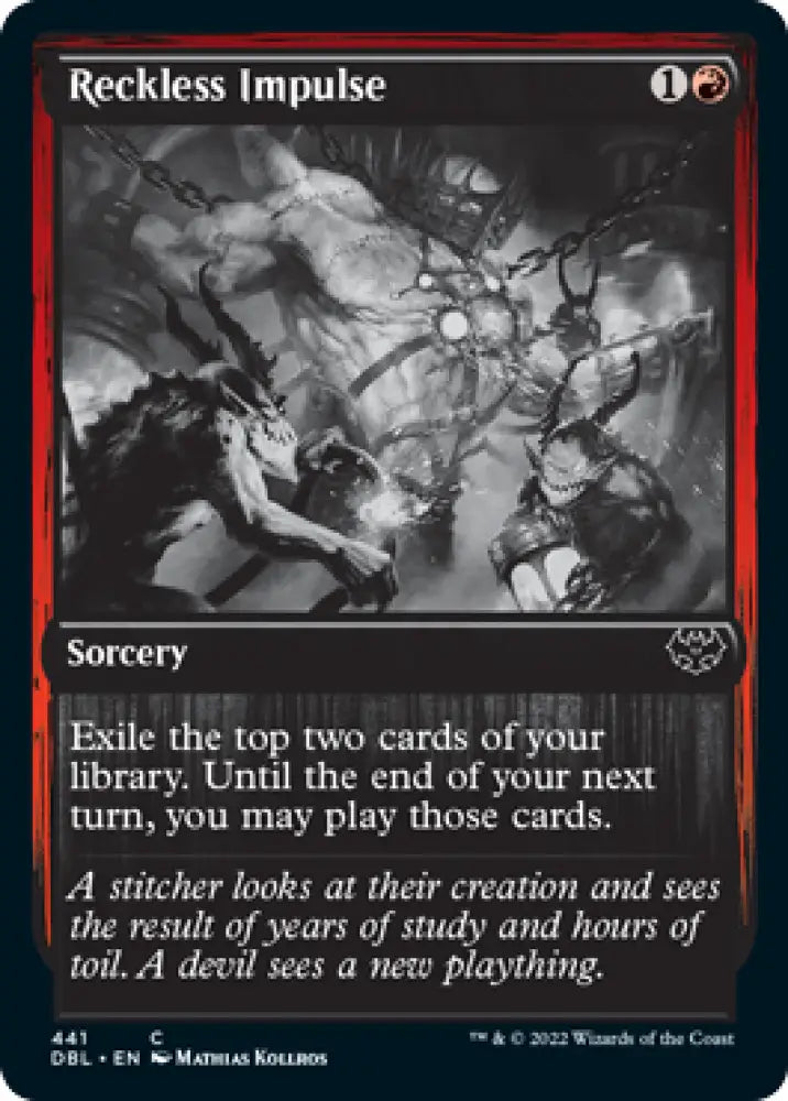 Reckless Impulse [Innistrad: Double Feature] - MTG Single