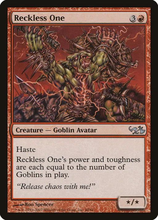 Reckless One [Duel Decks: Elves vs. Goblins] - MTG Single