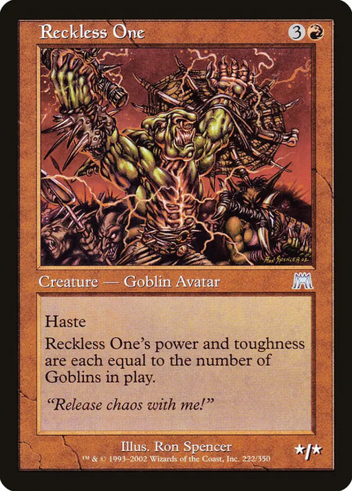 Reckless One [Onslaught] - MTG Single