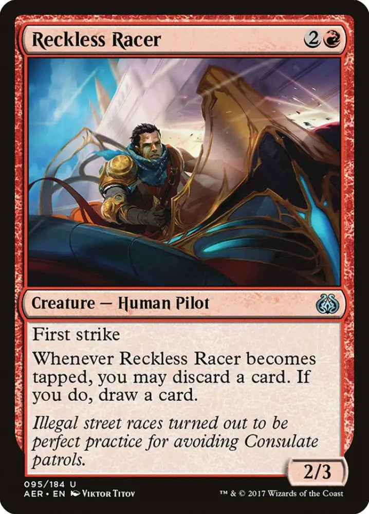 Reckless Racer [Aether Revolt] - MTG Single